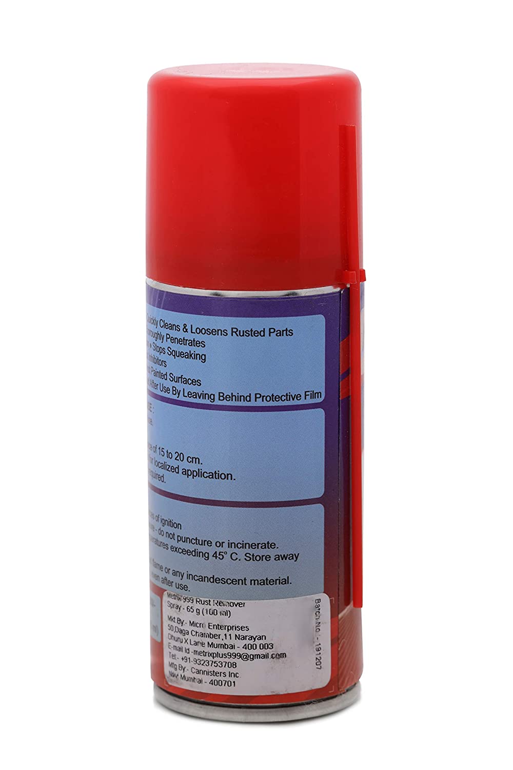 Metrix Plus 999 Rust removal spray 500ml